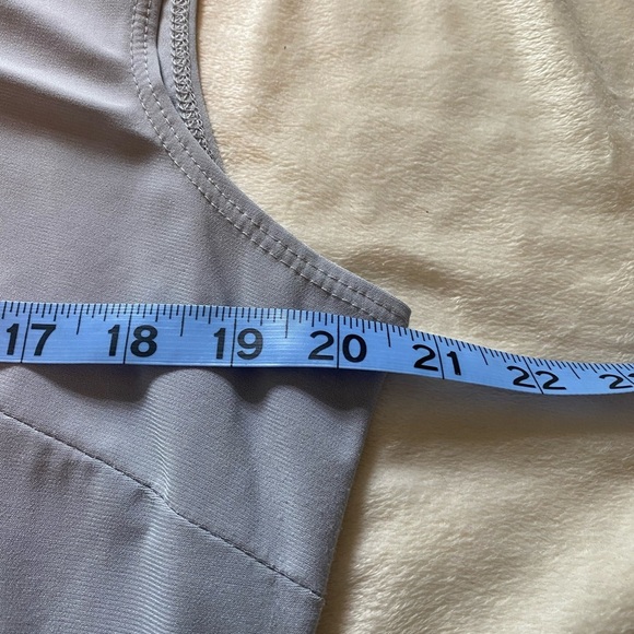 R&M Richards Shimmering Silver Tank Dress & Jacket - Picture 9 of 10